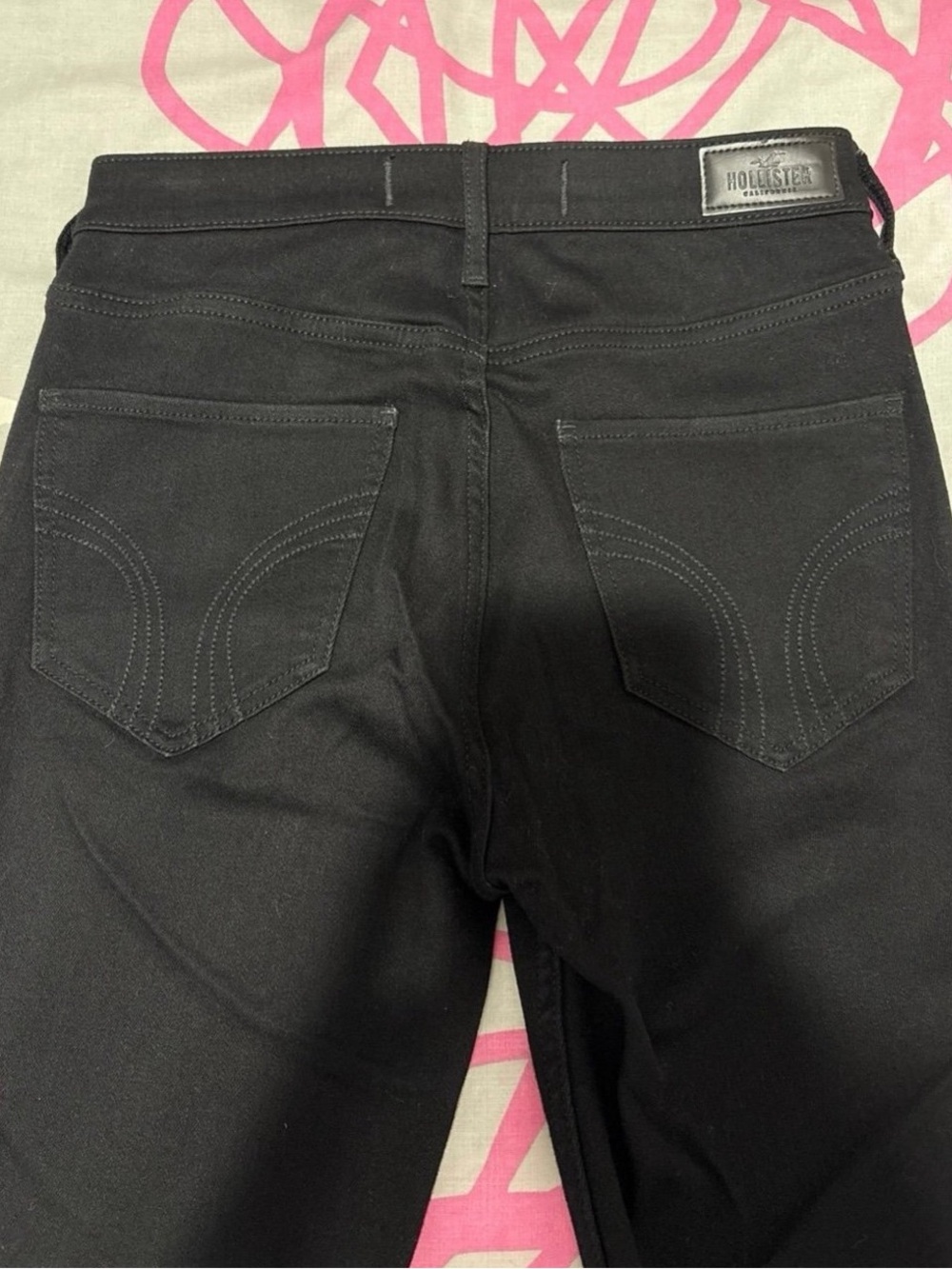 Hollister High-Rise Black Skinny Jeans